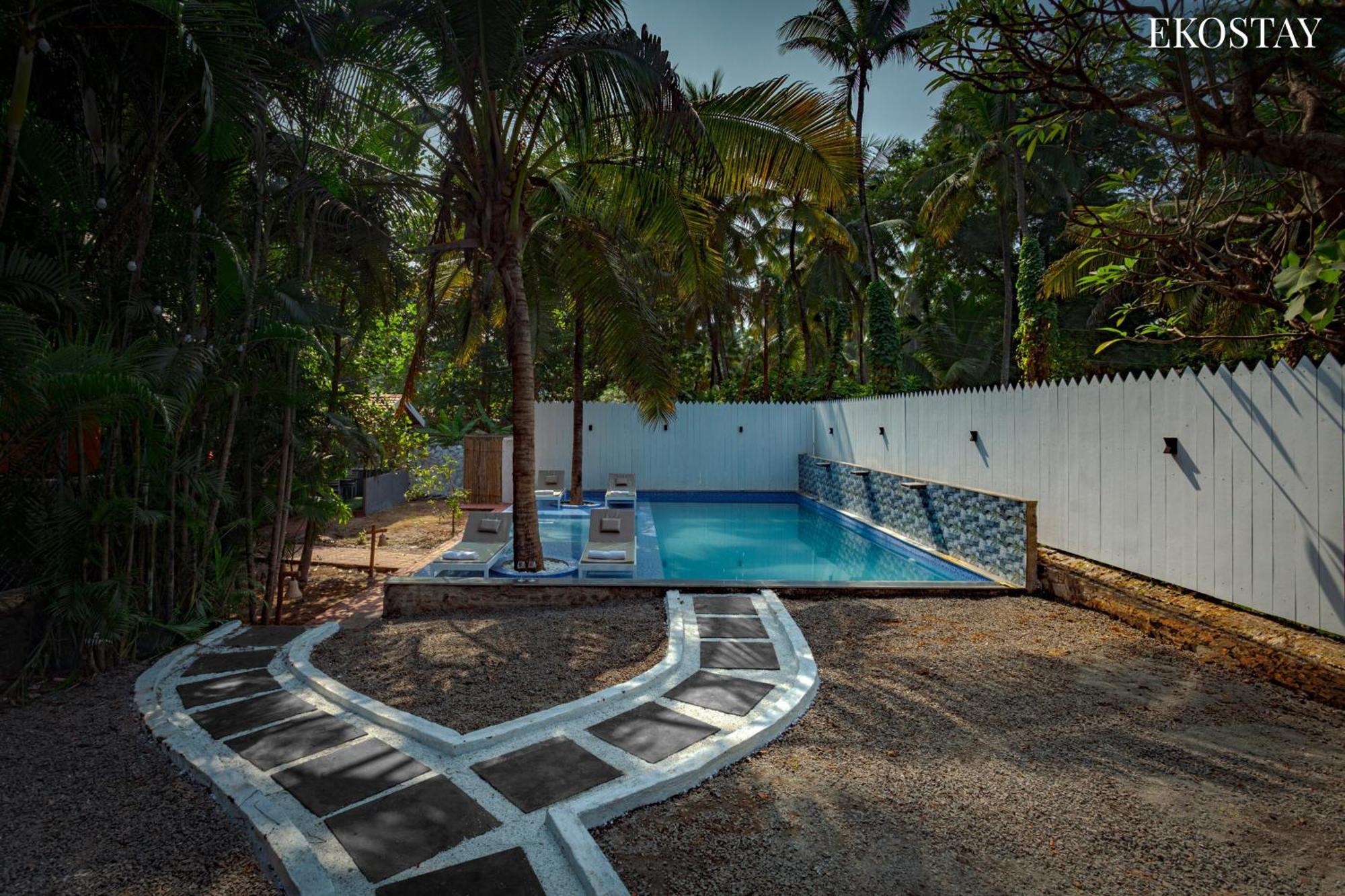 Ekostay Jungle Beach Villa I 1 Acre Property I 100 Meters From The Beach Alibag Exterior photo